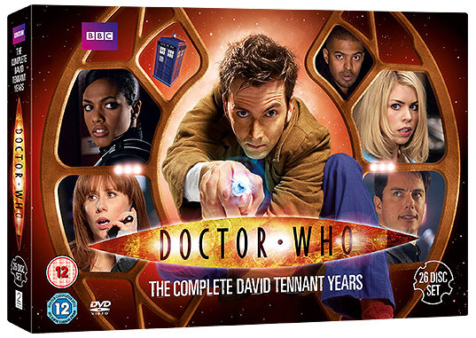 The Complete David Tennant Years @ The TARDIS Library (Doctor Who books,  DVDs, videos & audios)