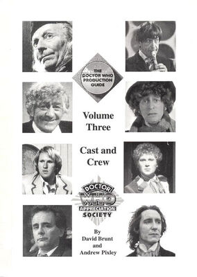 The Doctor Who Production Guide Volume Three: Cast and Crew @ The ...